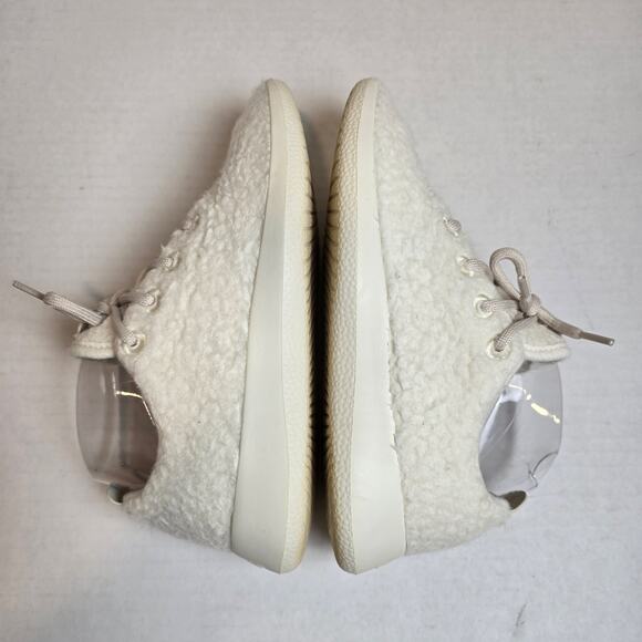 Allbirds WRF Wool Runner Fluffs White Running Shoes Women's Size 7 - Picture 3 of 8